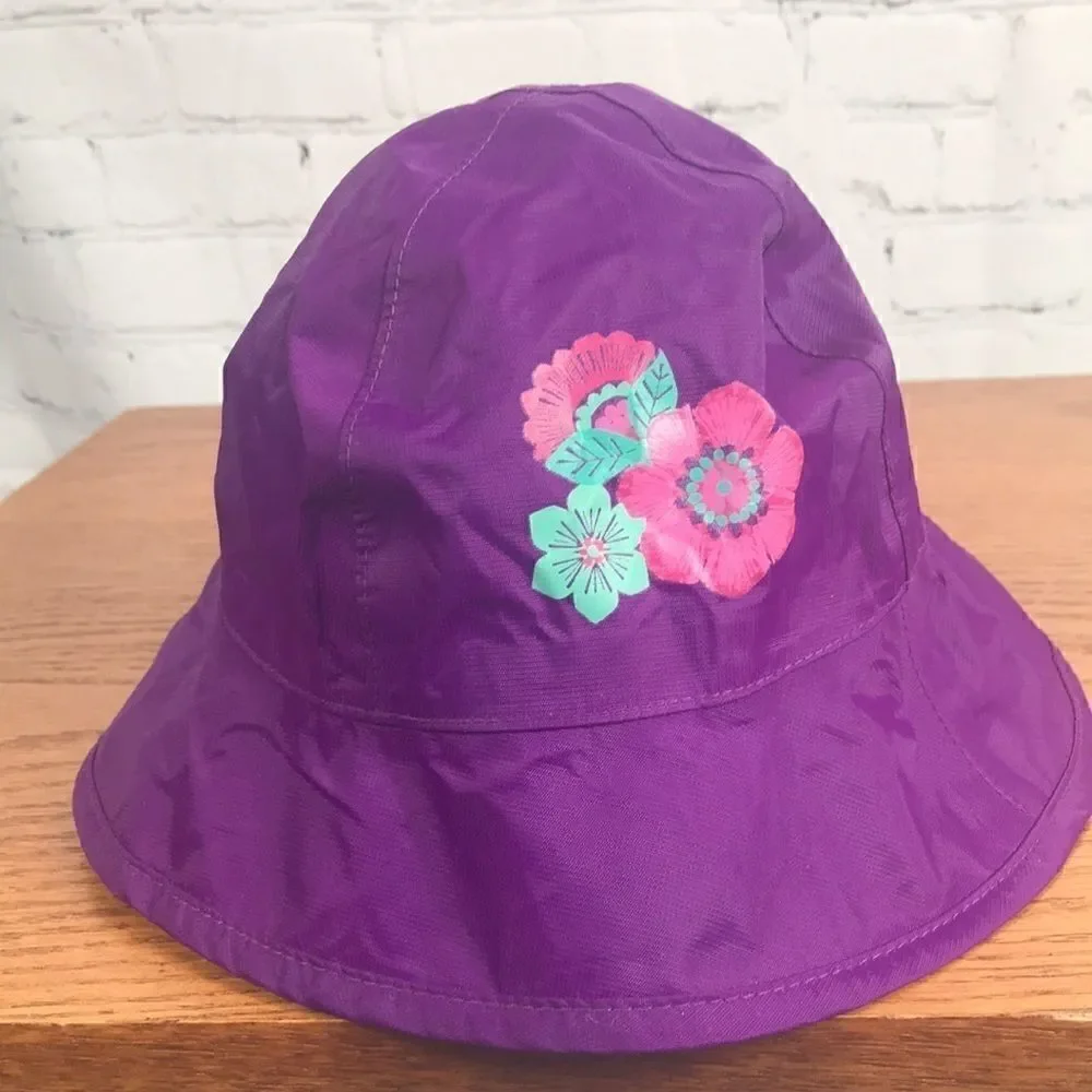 REI Toddler Rain Bucket hat & swim shirt 12-24 months